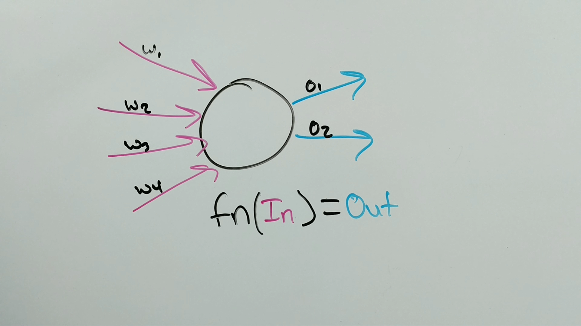Colored Neural Network Node